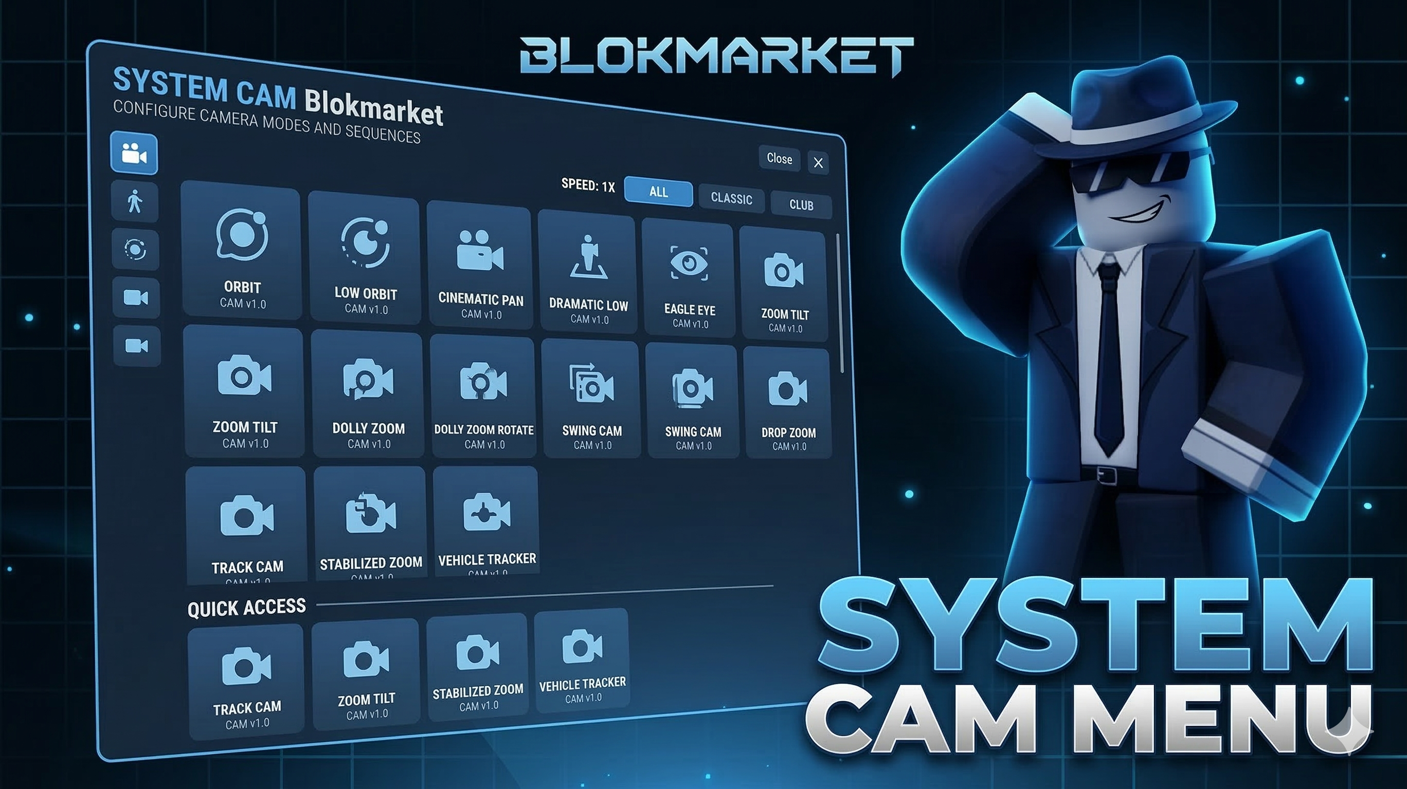FREE CAMERA SYSTEM